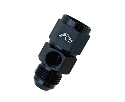 Female AN to Male AN with  w/ Port (Specialty Adapter)