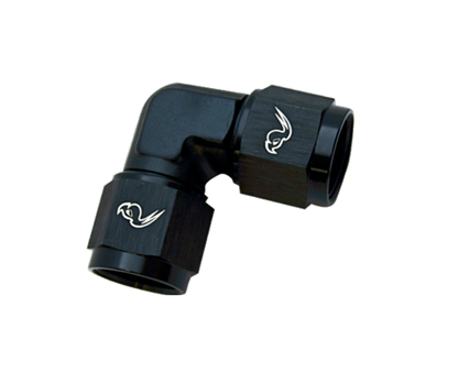 90 Degree Female to Female Swivel  (Flare to Flare Adapter)