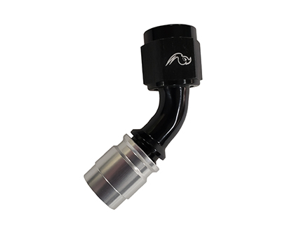 45 Degrees (Crimp Bend Hose End)