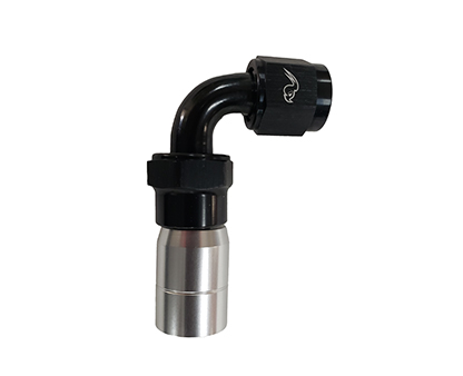 90 Degrees (Crimp-On Hose End)